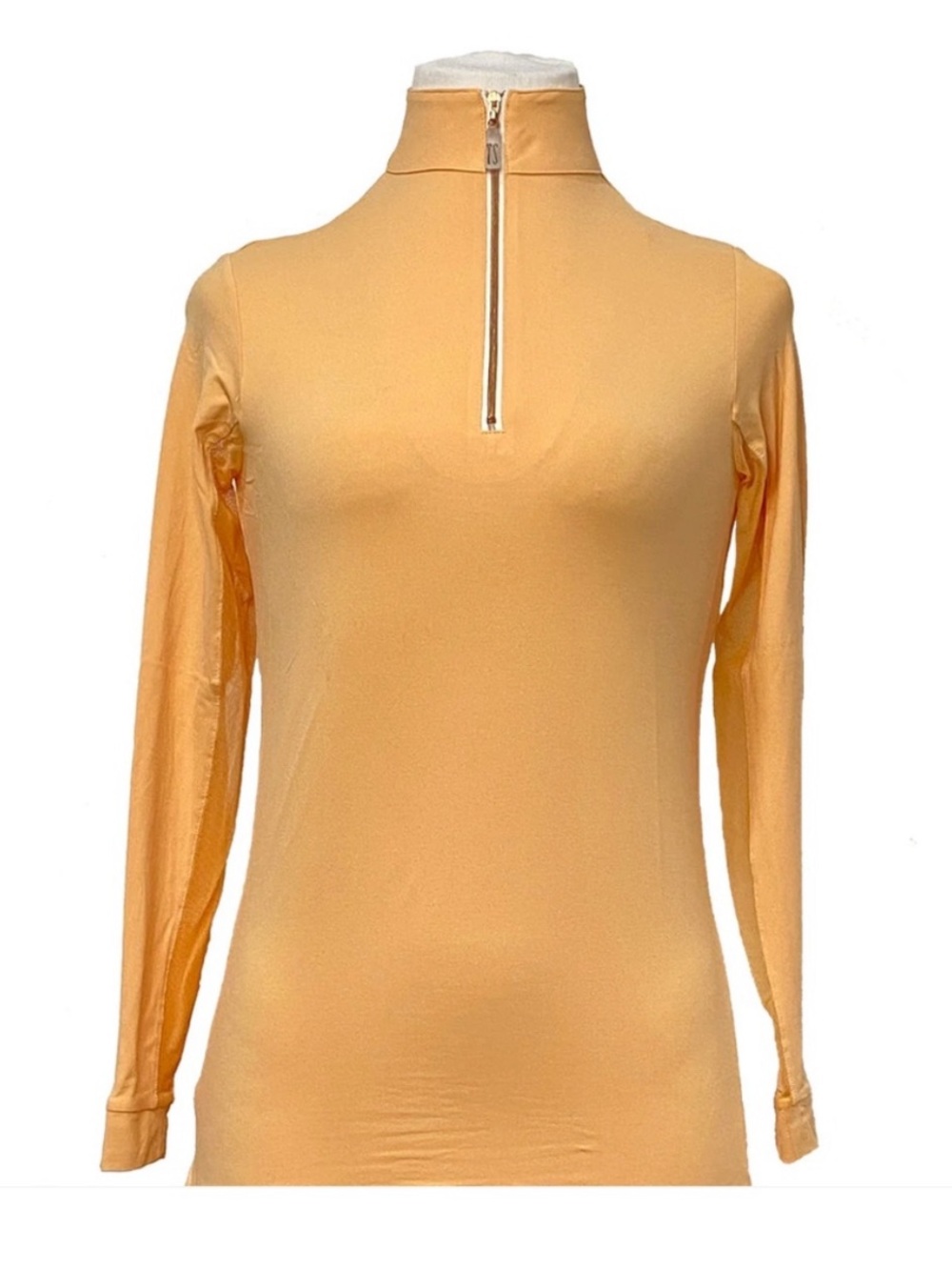 Tailored Sportsman Icefil Long Sleeve Equestrian Sun Shirt Orange Crush Small